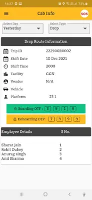 eTMS Buddy android App screenshot 1